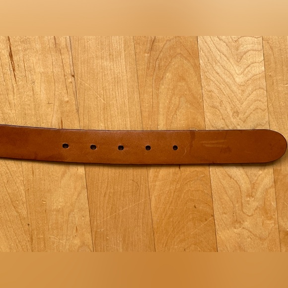 👔Italian Vegetable Tanned Leather | Trafalgar Belt | 36/90 | Black with Silver - Picture 8 of 17